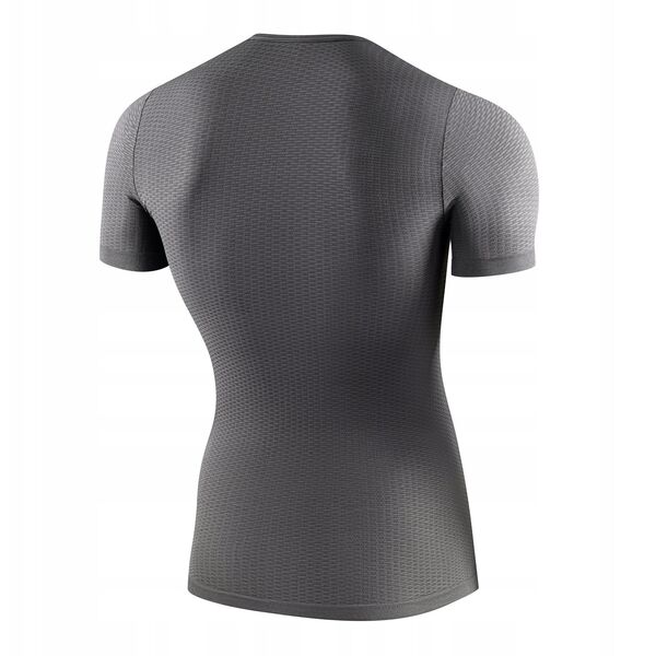 SS1054U Μπλούζα Base Layer με κοντό μανίκι unisex γκρι S