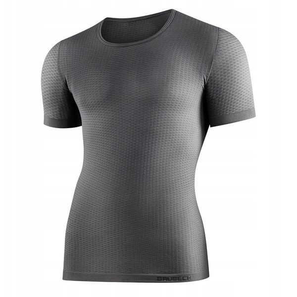 SS1054U Μπλούζα Base Layer με κοντό μανίκι unisex γκρι M