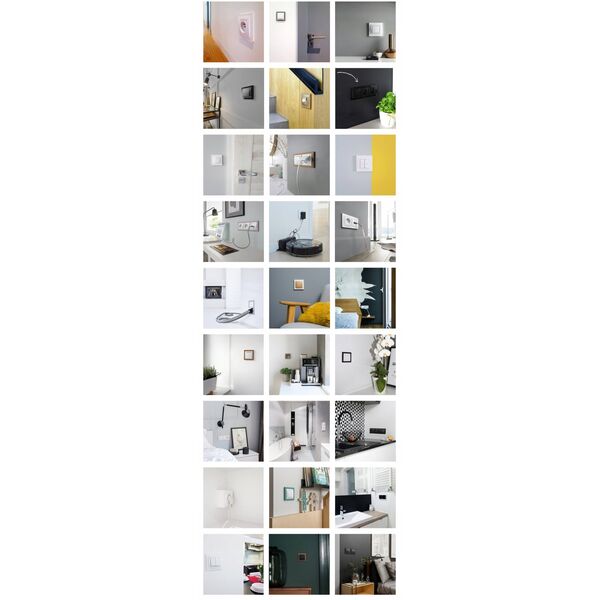 Διακόπτης κηροπήγιο Karlik Deco 29DWPUS-2 σε αμερικανικό στυλ χρυσός