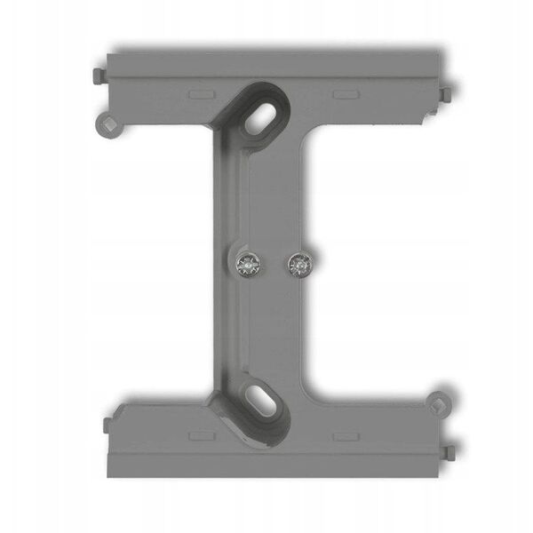 Επεκτάσιμος μονάδα για επιτοίχιο κουτί Karlik Deco/Mini 27DPU-2 γκρι ματ