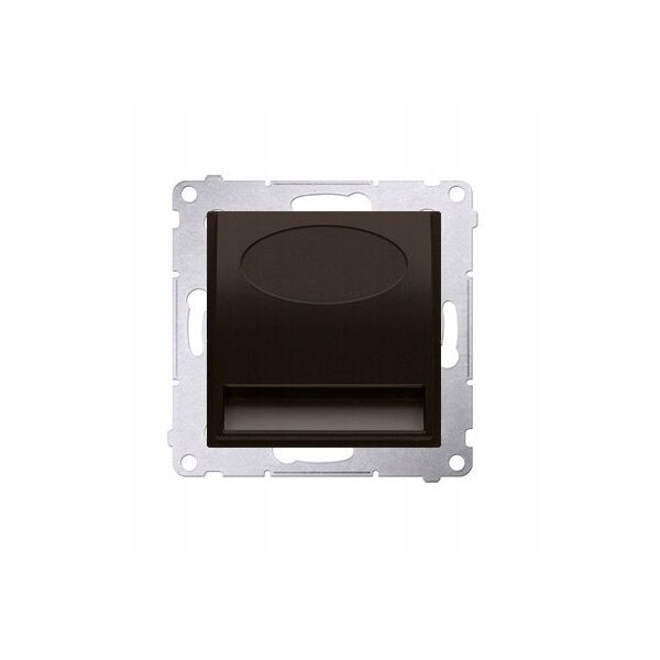 Φωτιστικό LED Kontakt-Simon Simon 54 DOSB.01/46 230 V AC 1.1 W ουδέτερο λευκό 4000K ματ καφέ