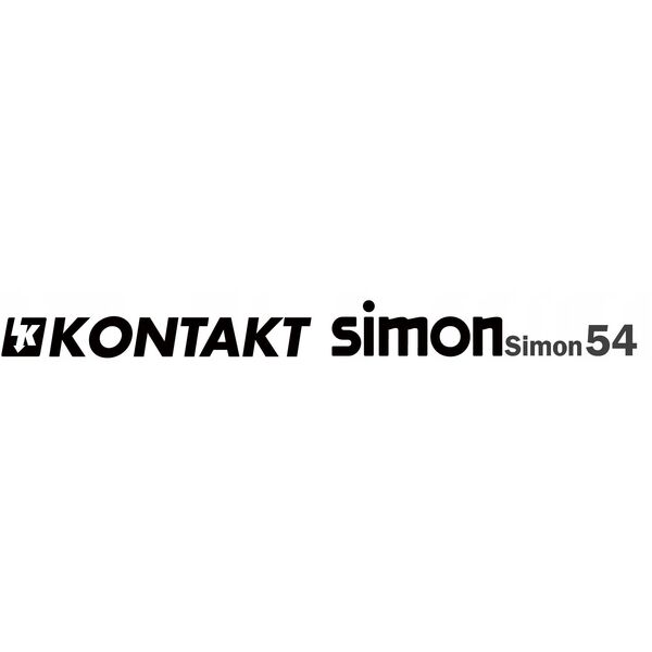 Ομαδικός ελεγκτής ρολών Kontakt-Simon 54 DEZ1G.01/49 για ενσύρματο έλεγχο DEZ1L.01/.. μαύρο