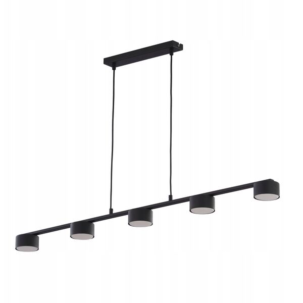 Φωτιστικό κρεμαστό TK Lighting Dallas 6246 5x10W GX53 μαύρο