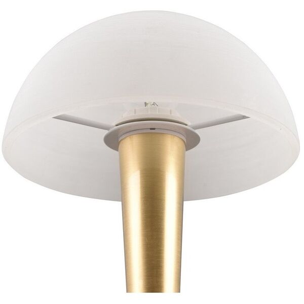 Επιτραπέζιο φωτιστικό Trio RL Canaria R59561108 1x4,9W LED 3000K 470lm λευκό/χρυσό