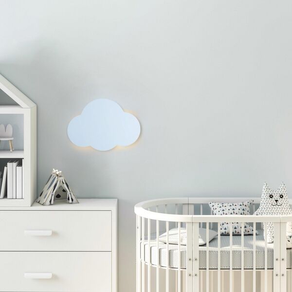 Φωτιστικό τοίχου TK Lighting Cloud 4966 2x6W G9 μπλε