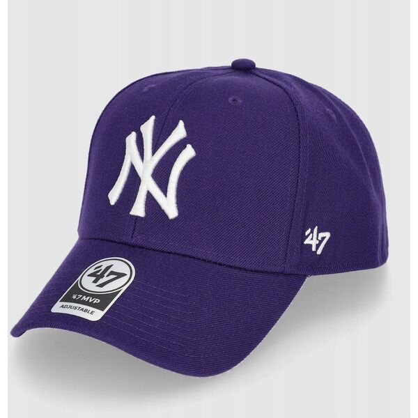 47 Brand MLB New York Yankees MVP Καπέλο B-MVPSP17WBP-PP Μωβ Ένα μέγεθος