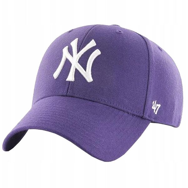 47 Brand MLB New York Yankees MVP Καπέλο B-MVPSP17WBP-PP Μωβ Ένα μέγεθος