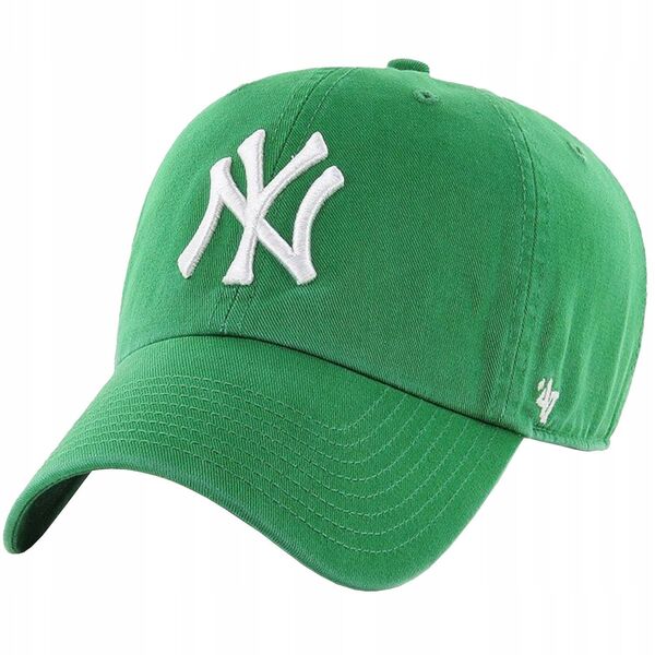47 Brand Νέα Υόρκη Yankees MLB Καπέλο Clean Up B-RGW17GWS-KY Πράσινο Ένα μέγεθος