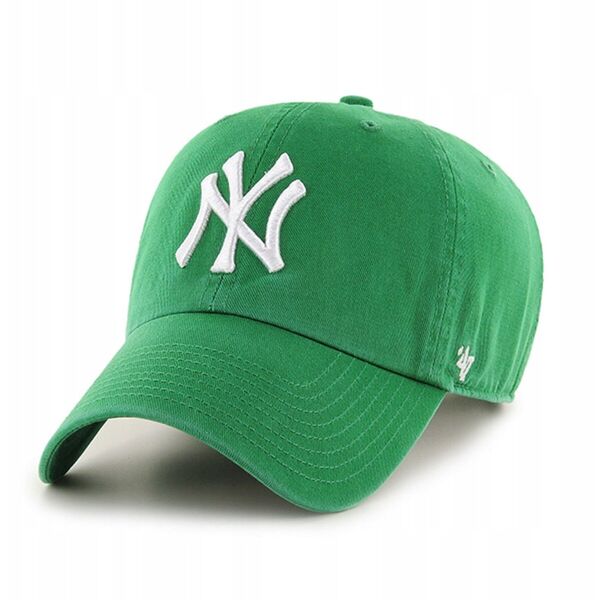 47 Brand Νέα Υόρκη Yankees MLB Καπέλο Clean Up B-RGW17GWS-KY Πράσινο Ένα μέγεθος