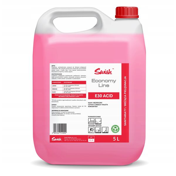 Swish E30 Καθαριστικό μπάνιου 5 l