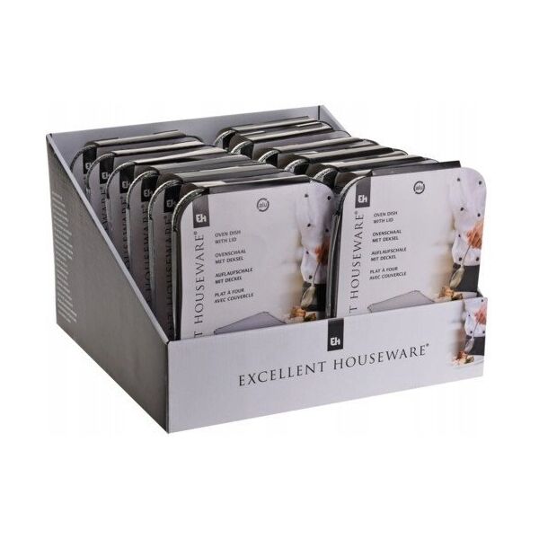Σετ 4 φόρμες ψησίματος με καπάκι 5x19x7cm