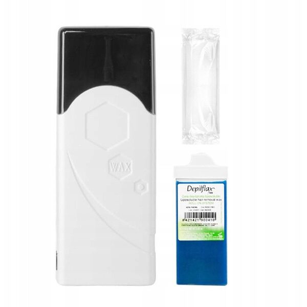 Σετ αποτρίχωσης iWax ρολό Single F-0 40W λευκό + ρολό + ταινίες αποτρίχωσης