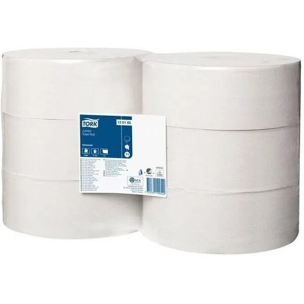 Χαρτί υγείας Tork Jumbo T1 Universal 1-στρώση 120160 6ρολ/καρ - (6 ρολά ανά χαρτοκιβώτιο)