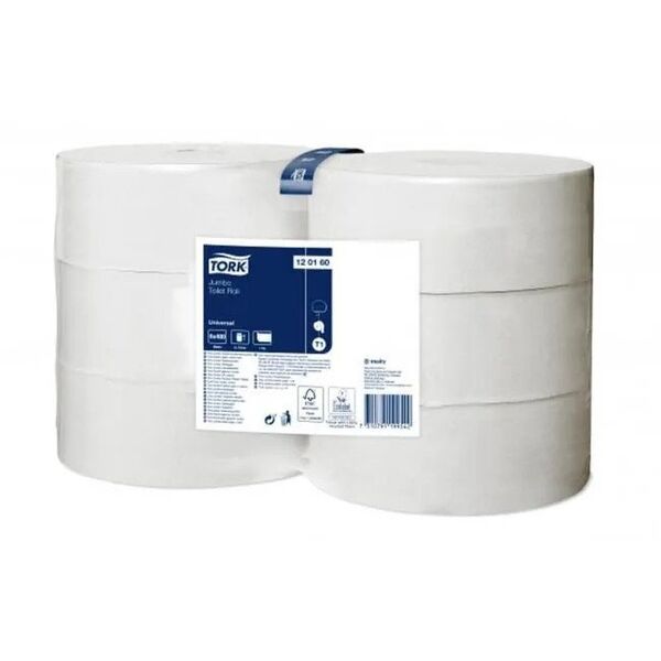 Χαρτί υγείας Tork Jumbo T1 Universal 1-στρώση 120160 6ρολ/καρ - (6 ρολά ανά χαρτοκιβώτιο)