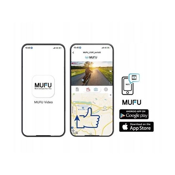 MUFU REJSTRATOR MOTO CAM V12S PRO