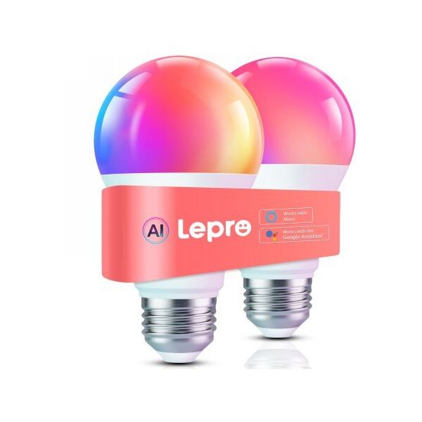 Lepro B1 AI Smart Bulb E27 - έξυπνες λάμπες E27 (2 τεμ)