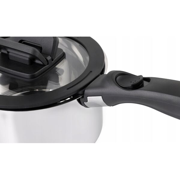 ΓΥΑΛΙΝΟ ΚΑΠΑΚΙ COMODO 28CM BR-8853
