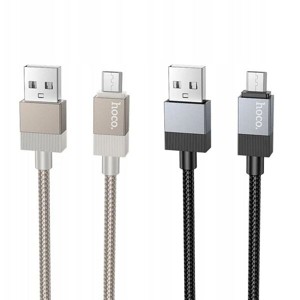Καλώδιο USB A σε Micro USB HOCO 2,4A 1 m X110 χρυσό
