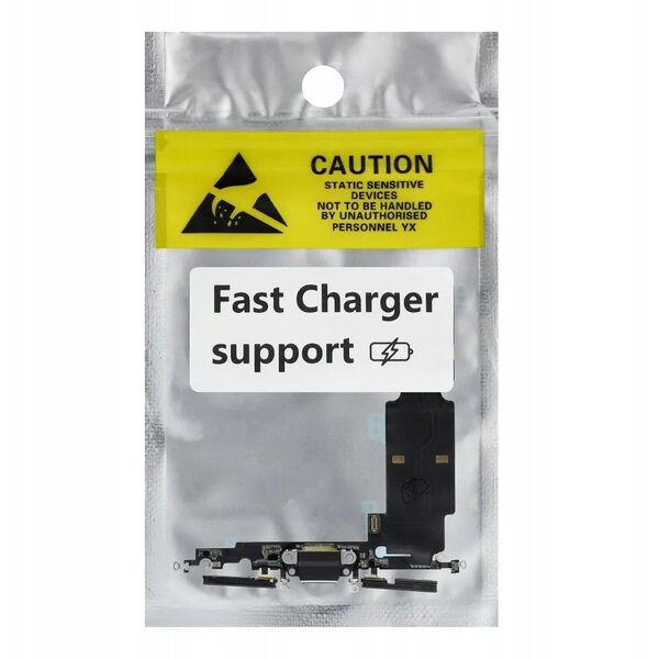 Καλώδιο φόρτισης USB για IPHONE 8 Plus μαύρο (αποσυναρμολόγηση)