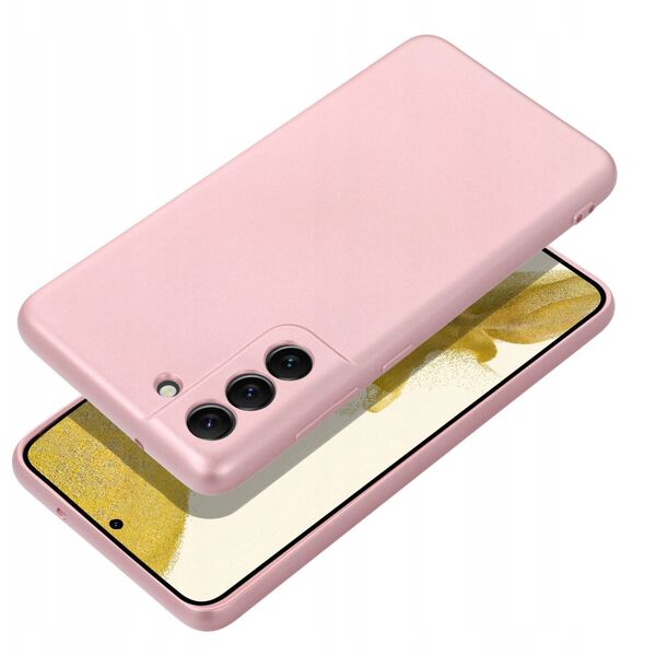 Θήκη METALLIC για SAMSUNG S24 FE ροζ