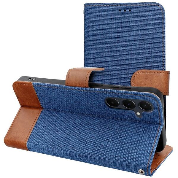 Θήκη Βιβλίου JEANS για SAMSUNG S24 FE μπλε