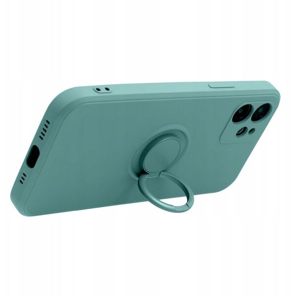 Θήκη SILICONE RING για XIAOMI Redmi 14C πράσινο