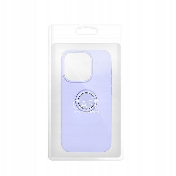 Θήκη SILICONE RING για XIAOMI Redmi 14C μωβ