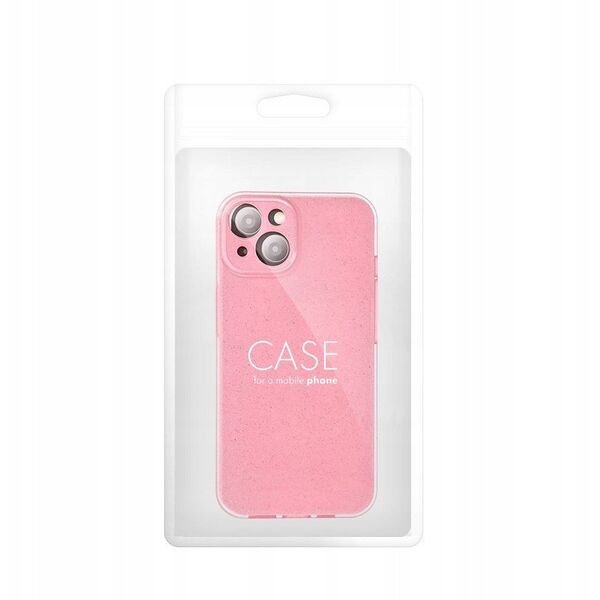 Θήκη CLEAR CASE 2 mm BLINK για XIAOMI Redmi 14C ροζ