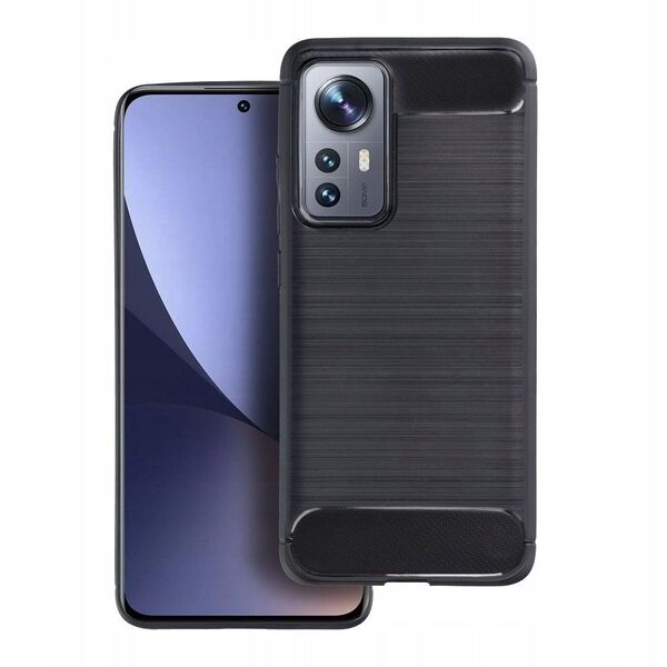 Θήκη CARBON για OPPO Reno 12F 5G μαύρο