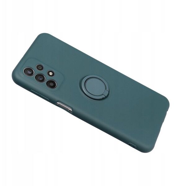 Θήκη SILICONE RING για SAMSUNG A56 5G πράσινο
