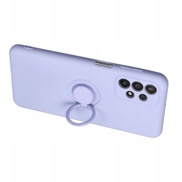 Θήκη SILICONE RING για SAMSUNG A56 5G μωβ