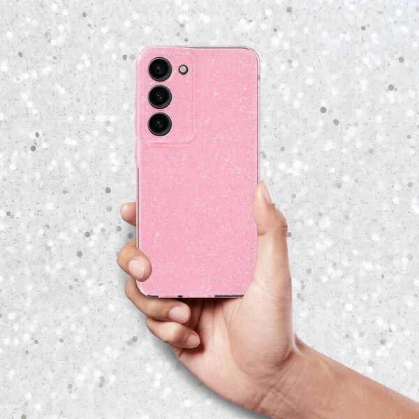Θήκη CLEAR CASE 2 mm BLINK για SAMSUNG A56 5G ροζ