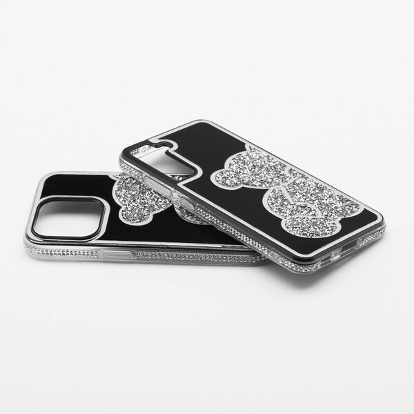 Θήκη TEDDY BEAR για SAMSUNG A56 5G ασημί