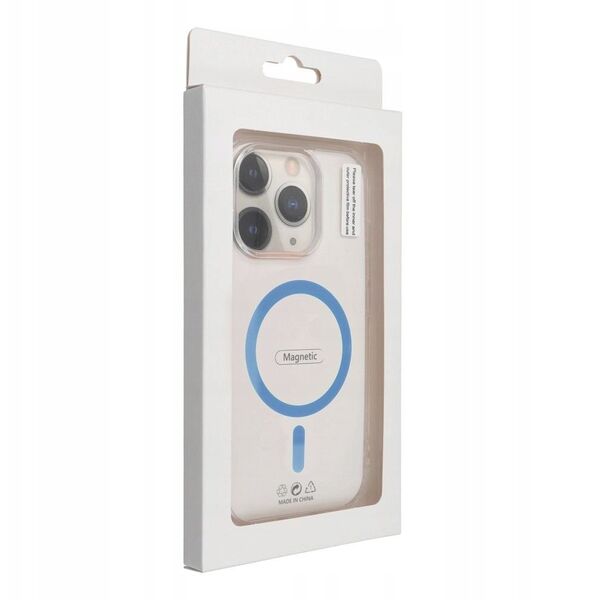 Προστατευτικό Κάλυμμα Δαχτυλιδιού Drop Glue Colorful Ring Mag Cover συμβατό με MagSafe ταιριάζει στο SAMSUNG A36 ανοιχτό μπλε