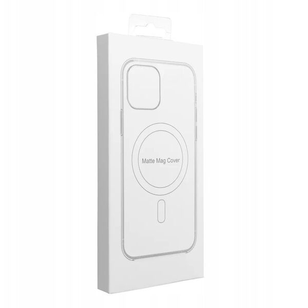 Θήκη FULL MATTE MAG COVER συμβατή με MagSafe για SAMSUNG S25 EDGE μαύρη