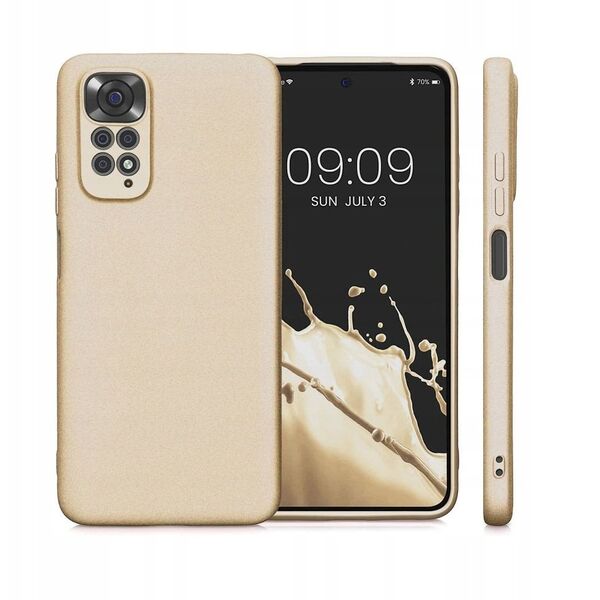 Θήκη METALLIC για XIAOMI Redmi NOTE 14 5G χρυσό