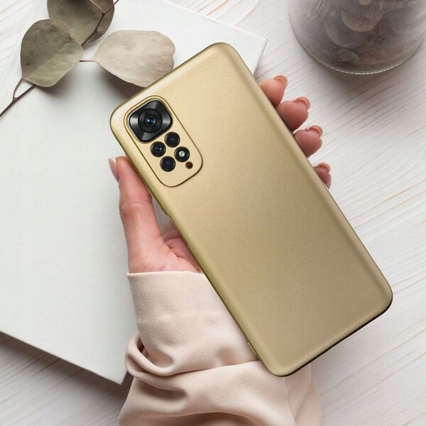 Θήκη METALLIC για XIAOMI Redmi NOTE 14 5G χρυσό