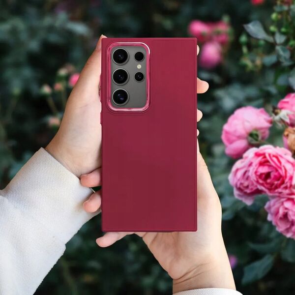 Θήκη FRAME για XIAOMI Redmi Note 14 4G (GLOBAL - 164,84mm x 78,15mm x 8,16mm) ματζέντα