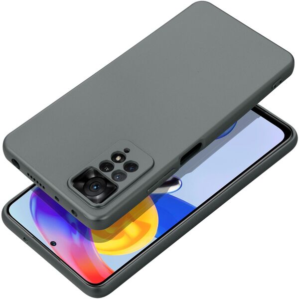 Θήκη METALLIC για XIAOMI Redmi NOTE 14 5G γκρι