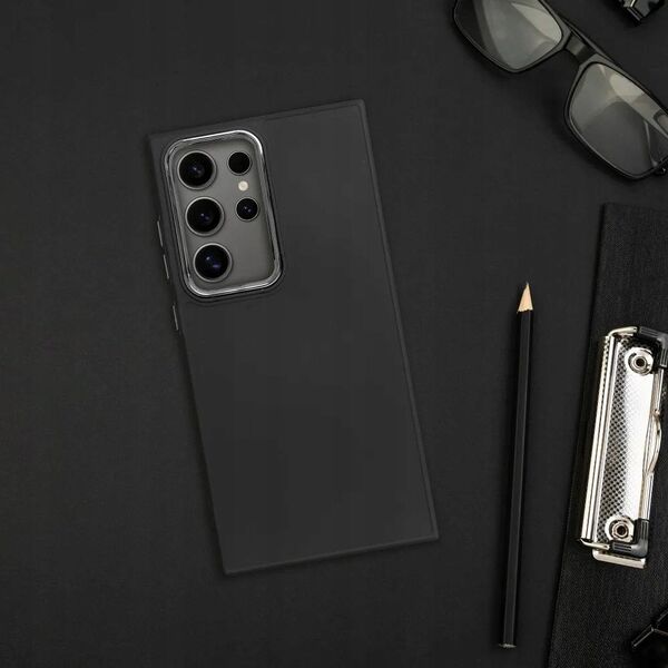 Θήκη FRAME για XIAOMI Redmi Note 14 4G (GLOBAL - 164,84mm x 78,15mm x 8,16mm) μαύρο