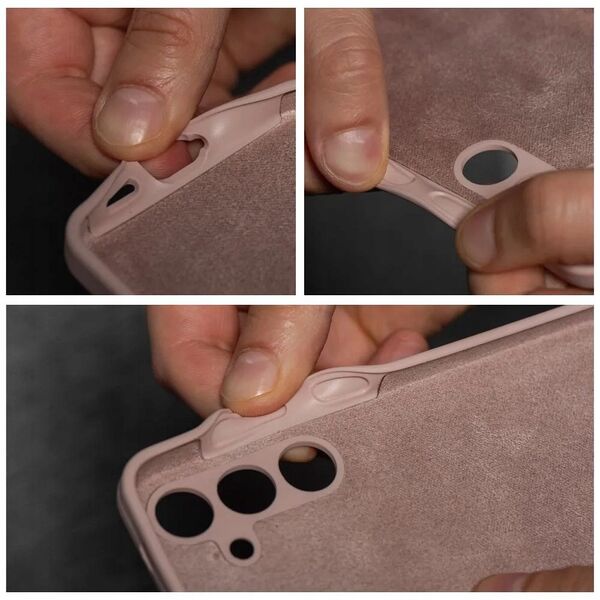 Θήκη SILICONE 2mm για OPPO A40 ροζ πούδρα