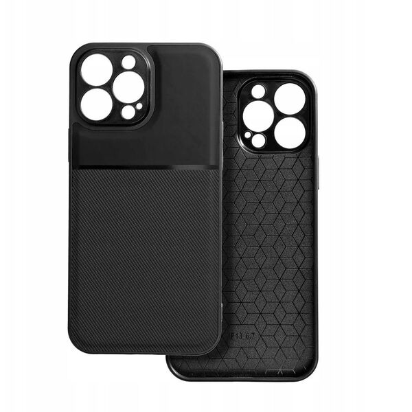 Θήκη NOBLE για XIAOMI Redmi Note 14 4G (GLOBAL - 163,25mm x 76,55mm x 8,16mm) μαύρο