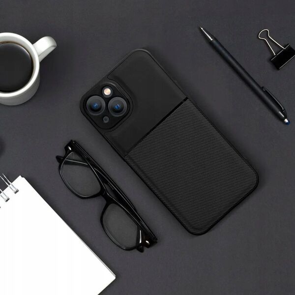 Θήκη NOBLE για XIAOMI Redmi Note 14 4G (GLOBAL - 163,25mm x 76,55mm x 8,16mm) μαύρο