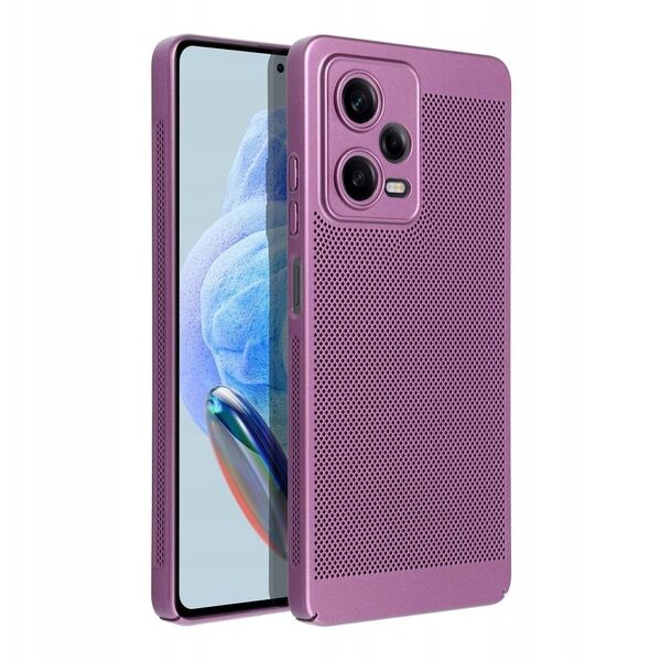 Θήκη BREEZY για XIAOMI Redmi Note 14 4G (GLOBAL - 164,84mm x 78,15mm x 8,16mm) μωβ