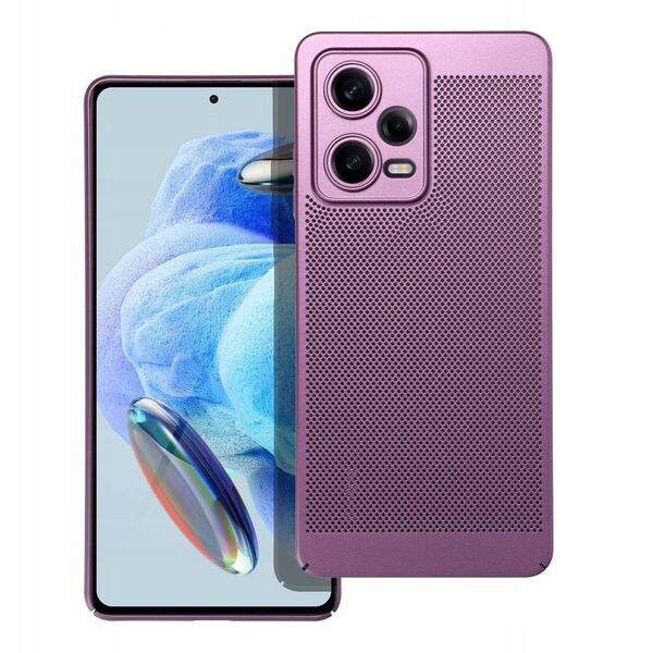 Θήκη BREEZY για XIAOMI Redmi Note 14 4G (GLOBAL - 164,84mm x 78,15mm x 8,16mm) μωβ
