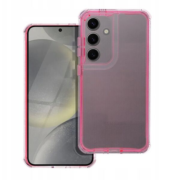 Θήκη MATRIX CLEAR για XIAOMI Redmi Note 14 4G (GLOBAL - 164,84mm x 78,15mm x 8,16mm) ροζ πούδρας