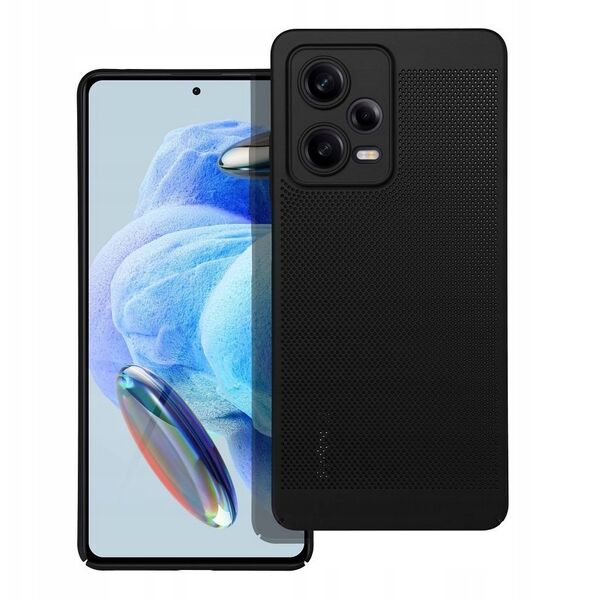 Θήκη BREEZY για XIAOMI Redmi Note 14 4G (GLOBAL - 164,84mm x 78,15mm x 8,16mm) μαύρο