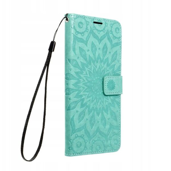 Θήκη βιβλίου MEZZO για IPHONE 16e (SE 4 2025) mandala πράσινο