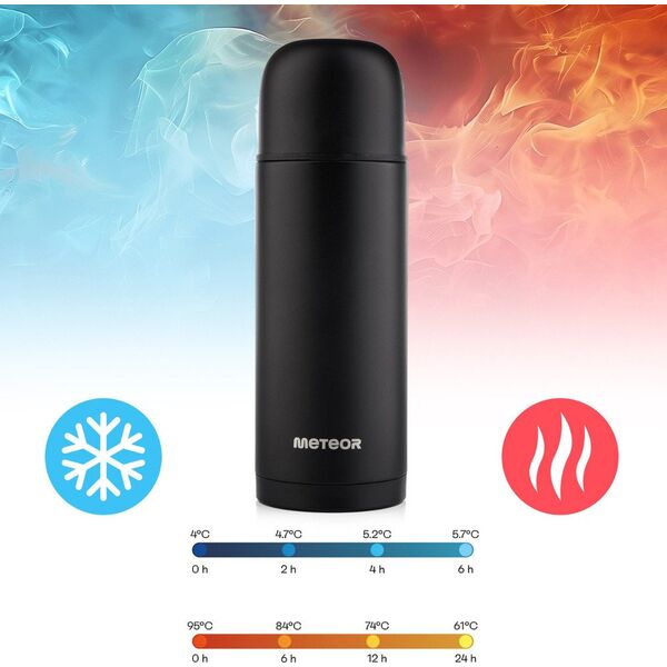 Termos Meteor 1000 ml czarny 17248