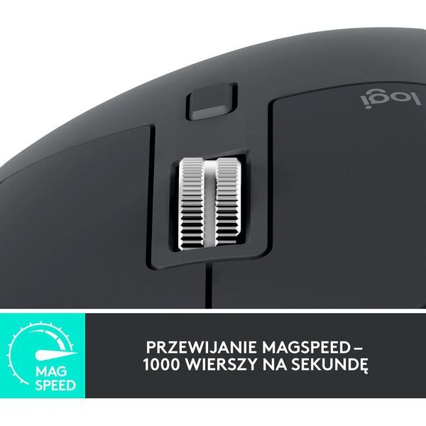 Mysz Logitech MX Master 3S Performance Graphite (910-006559)